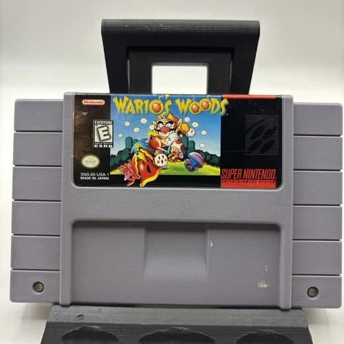 Wario's Woods (Super Nintendo SNES) Authentic & Tested