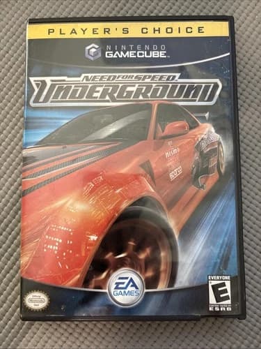 Need for Speed Underground GameCube Player's Choice CIB