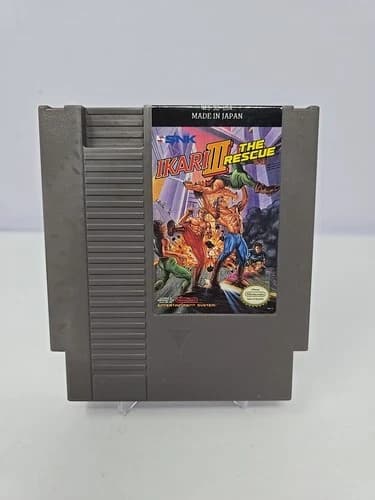 Ikari Warriors III 3: The Rescue NES Nintendo Game - Authentic/Cleaned/Tested