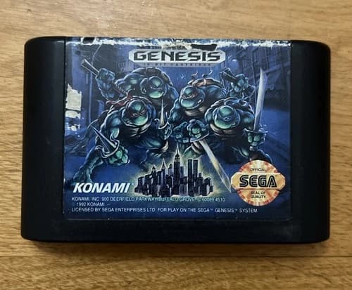 Teenage Mutant Ninja Turtles: The Hyperstone Heist (Genesis 1992) Tested KONAMI