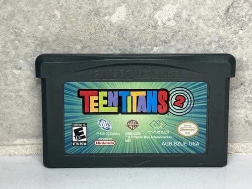 Teen titans 2 - Nintendo GameBoy advance GBA Authentic Tested