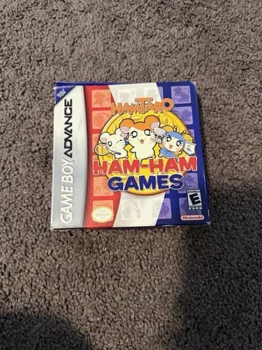 Hamtaro: Ham-Ham Games Nintendo GBA Gameboy Advance - COMPLETE