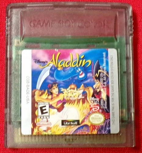 aladdin gameboy color