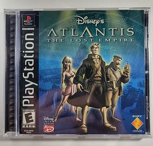 Sony PlayStation Disney Atlantis: The Lost Empire - Complete, Tested, PS1