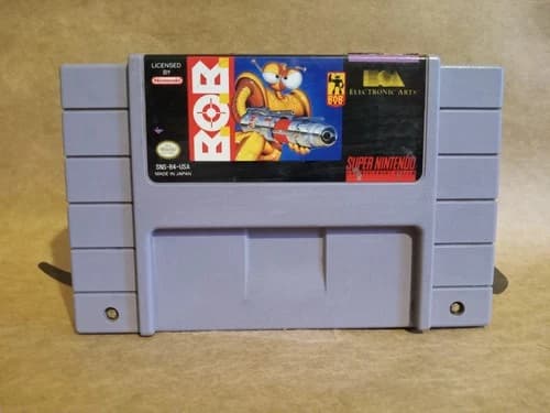 B.O.B. Bob Super Nintendo SNES Authentic Cleaned & Tested