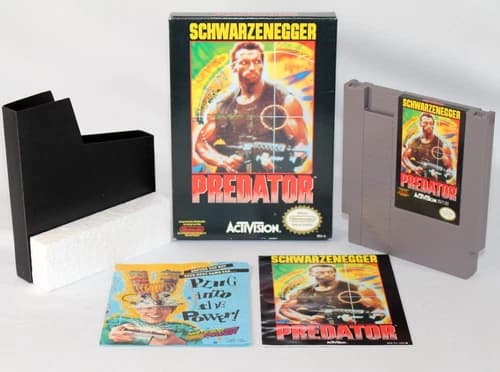 Predator NES Nintendo Complete CIB Authentic! GREAT Condition! RARE!