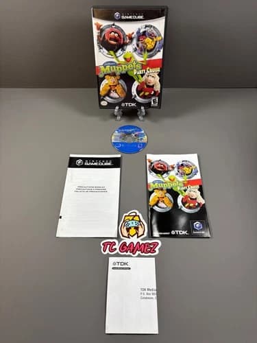 Jim Henson’s Muppets Party Cruise Nintendo GameCube CIB Complete