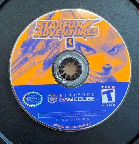 NINTENDO GAME CUBE STARFOX ADVENTURES