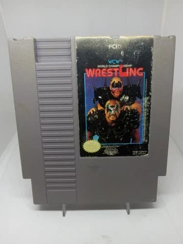 WCW World Championship Wrestling (Nintendo Entertainment System, 1990) NES