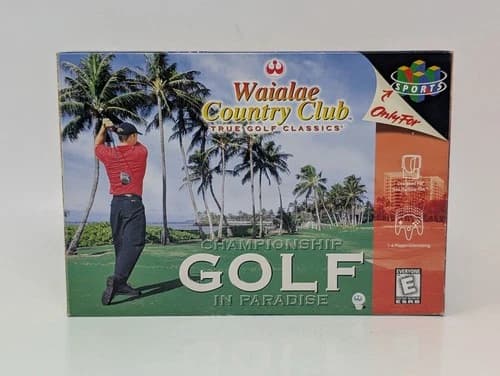 True Golf Classics: Waialae Country Club (Nintendo 64 N64. 1998) - CIB Complete