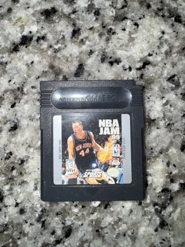 NBA Jam 99 (Nintendo Game Boy Color, 1999) Cleaned Tested Working
