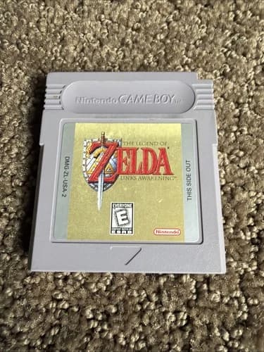 Legend of Zelda: Link's Awakening (Nintendo Game Boy, 1998) Dry Battery