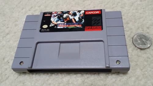 SNES Super Nintendo, Capcom's NFL MVP Football cartridge