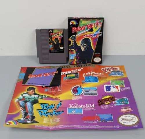 Friday the 13th (Nintendo Entertainment System, 1989) - Complete