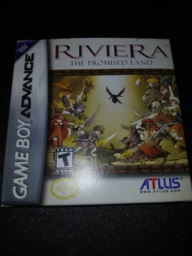 Riviera: The Promised Land (Nintendo Game Boy Advance, 2005) CIB