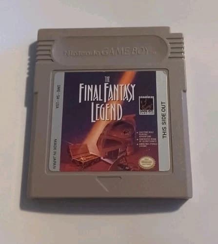 The Final Fantasy Legend (Nintendo Gameboy system) AUTHENTIC USA GAME - TESTED