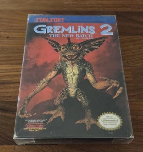 Gremlins 2: The New Batch (Nintendo NES 1990) Complete CIB With Manual Authentic