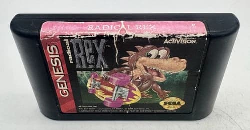 Radical Rex (Sega Genesis, 1994) - Cartridge Only - Tested