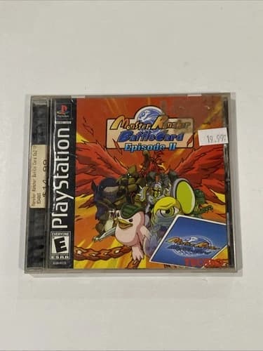 Monster Rancher Battle Card Episode II (PS1) Complete - Free Shipping