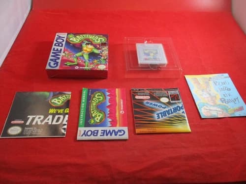 Battletoads (Nintendo Game Boy, 1991) COMPLETE w/ Box manual game WORKS!