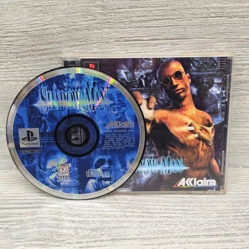 Shadow Man PS1 PlayStation 1 Complete CIB Tested Working Manual