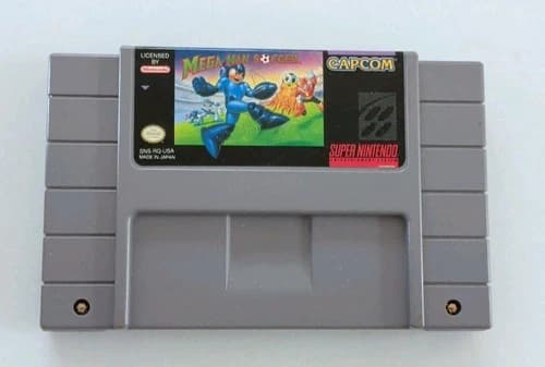 Mega Man Soccer Super Nintendo SNES