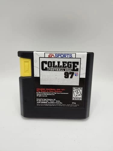 College Football USA 97: The Road to New Orleans (Sega Genesis 1996) Tested Rare