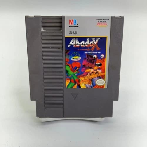 Abadox The Deadly Inner War NES Video Game Milton Bradley Game Only
