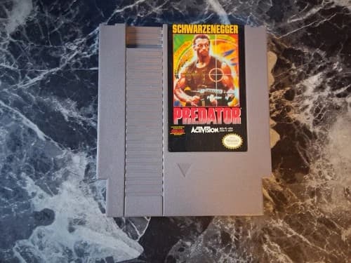 Predator Nintendo NES Authentic Tested Contacts Cleaned