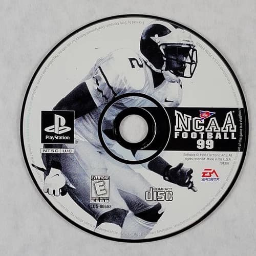 NCAA Football 99 - Loose Sony PS1 Playstation 1 Disc