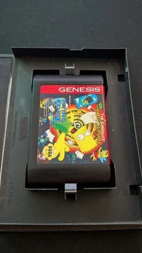 The Simpsons: Bart's Nightmare (Sega Genesis, 1993)- Authentic Cartridge Only