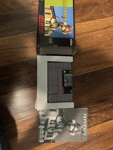Paperboy 2 SNES CIB Super Nintendo in Box with Protector w/manual