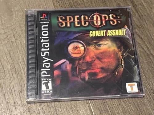 Spec Ops Covert Assault Playstation 1 PS1 Complete CIB w/Reg Card Authentic
