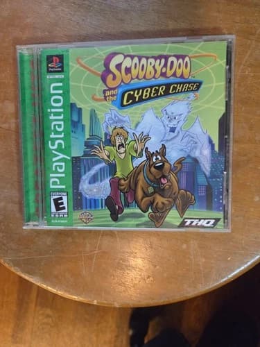 Sony Playstation 1 PS1 Scooby Doo And The Cyber Chase. Tested!
