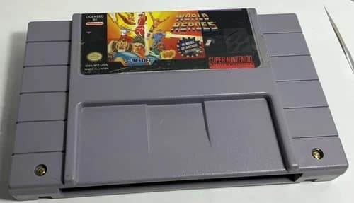 World Heroes SNES - Cleaned & Tested