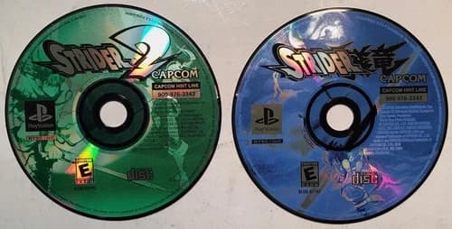 SONY PLAYSTATION ONE STRIDER 2 GREAT PHYSICAL AND WORKING CONDITION!!!