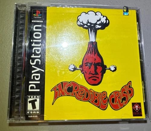 Incredible Crisis (Sony PlayStation 1, 2000) PS1 CIB Complete