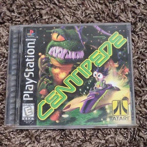 Centipede (Sony PlayStation 1 1999) PS1 CIB Complete Cleaned & Tested