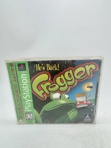 Frogger (Sony PlayStation 1, 1997) Complete CIB PS1 Greatest Hits Tested