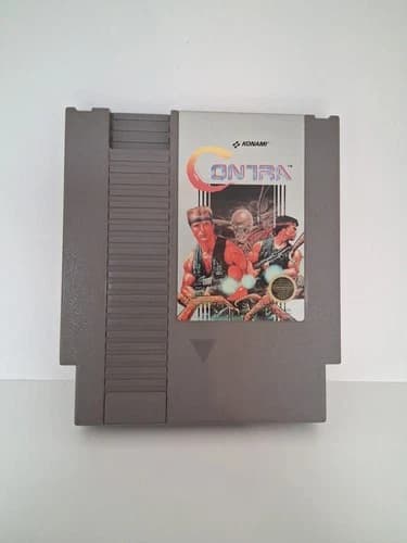 Contra Cartidge Only Tested Authentic (Nintendo NES, 1988)