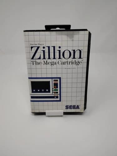 ZILLION (Sega Master System) CIB Complete in Box
