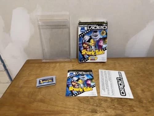 Game Boy Advance Video: Shark Tale Nintendo Game Boy Advance 2006 Complete CIB