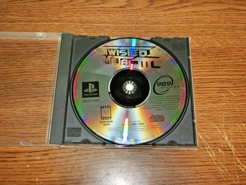 Twisted Metal III 3 for Sony Playstation, PS1 (Disc Only) RESURFACED
