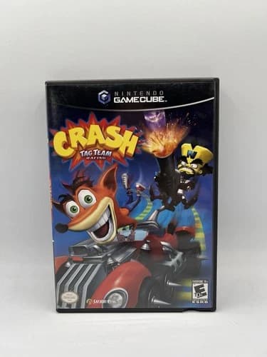 Crash Tag Team Racing Nintendo GameCube Complete CIB