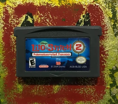 Lilo and Stitch 2 Nintendo Gameboy ADVANCE GBA Tested AUTHENTIC