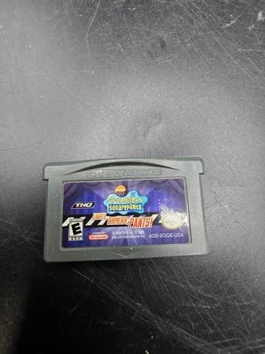 Nintendo Gameboy Advance SpongeBob SquarePants Lights, Camera, Pants! Tested