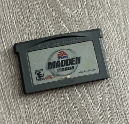 Madden NFL 2003 - EA Sports - Nintendo Game Boy Advance - Cartridge Only