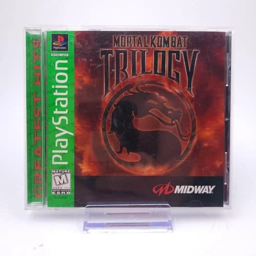 Mortal Kombat Trilogy (PlayStation 1, PS1 1996) PS1 Complete CIB Greatest Hits