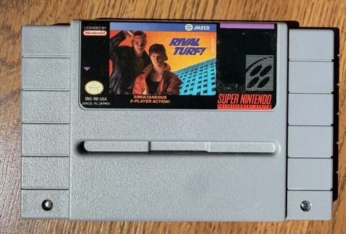 Rival Turf Super Nintendo SNES Cartridge Only