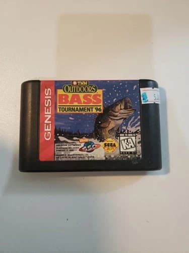 TNN Outdoors Bass Tournament '96 (Sega Genesis) Cartridge Only TESTED